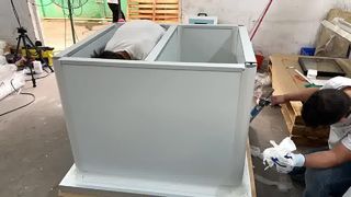 Proces instalacji modelu pomieszczenia czystego Ⅱ