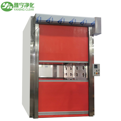 HEPA Filter Cleanroom Personel Prysznic powietrzny High Speed ​​Pvc Roll Up Shutter Door