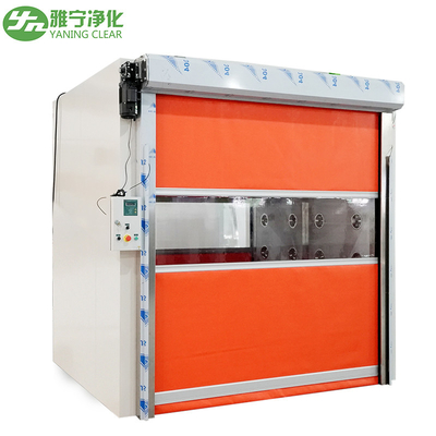 Ce Auto Door Cleanroom Air Shower 2,6kw 380v PVC szybkie otwory