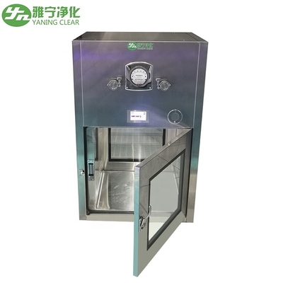 YANING Lampa UV Clean Room Pass Through Box Oczyszczacz powietrza Air Shower Pass Box