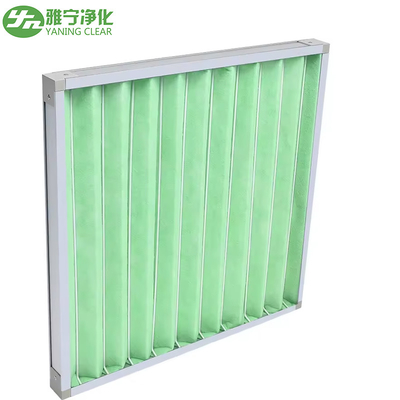 System wentylacji z filtrem wstępnym Mini Pleat G4 Medium syntetyczne Rama ze stopu aluminium