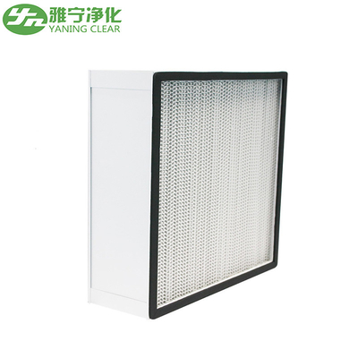 YN-DHF HEPA Filtr powietrza Rama ze stopu aluminium z separatorem folii aluminiowej