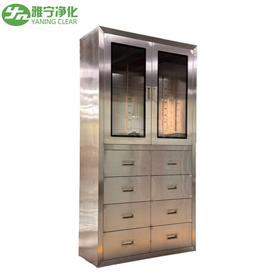 Jednorożcowy kran do montażu 304 Stainless Steel Medical Cabinet dla szpitala lub laboratorium