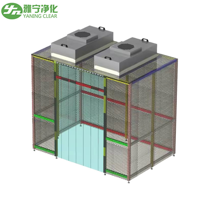 FFU Inhalacyjne filtry Hepa Clean Room Booth ISO7 Free Dust