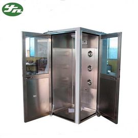 L Type Cleanroom Air Shower Korpus ze stali nierdzewnej do fabryki elektroniki
