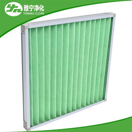 Drutowy filtr wstępny powietrza Filtr plisowany Mini G4 z aluminiową ramą