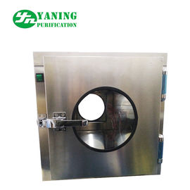 Stainless Steel Ordinary Cleanroom Pass Box / Transfer Box 0.2m-0.60m/S Average Speed