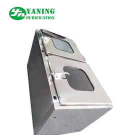 Customized Size Cleanroom Pass Box Mini Pass Window With Perspective Window