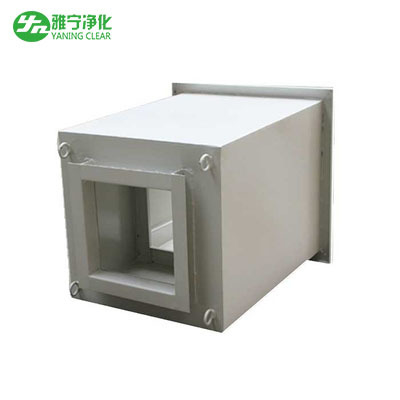 Prosta konstrukcja Clean Room Hepa Filter Box Moduł przepływu laminarnego 2000m³ / H Objętość powietrza