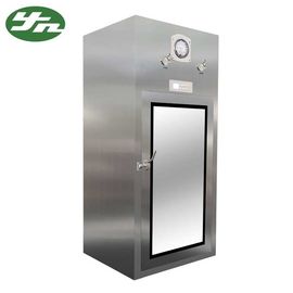 Filtr wentylatora Jednostka Cleanroom Przechodzi przez komory, Air Shower Pass Box Materiał zimnej stali