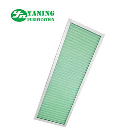 Filtr wstępnego powietrza Mini Pleat Aluminiowa rama System wentylacji Zastosowano filtrację podstawową