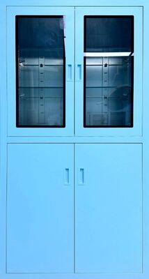 Szafka medyczna ze stali nierdzewnej SUS304 z regulowaną półką i zgodnym ze standardami przemysłowymi odstępem dla sali operacyjnej