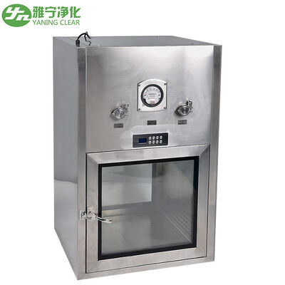 Pudełko przepustowe do pomieszczeń czystych ze stali nierdzewnej SUS304/201 z blokadą elektryczną i możliwością dostosowania wymiarów