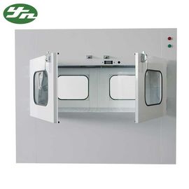 Podwójne drzwi Air Shower Cleanroom Pass Box Hepa / Pre Fliter System Trwały