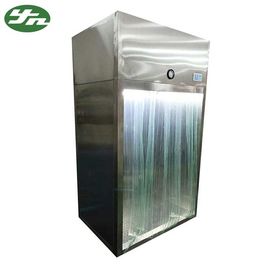 Stal nierdzewna 304 System przepływu powietrza w czystych pomieszczeniach Stand pobierania próbek 0,8kw Z kółkami