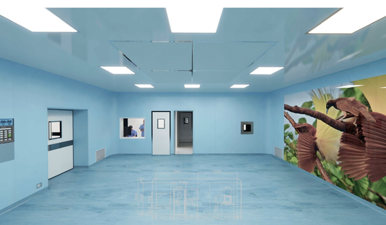 YANING Laminar Surgical Airflow Ceiling z filtrem HEPA H14 i inteligentnym sterowaniem PLC dla czystości klasy ISO 5