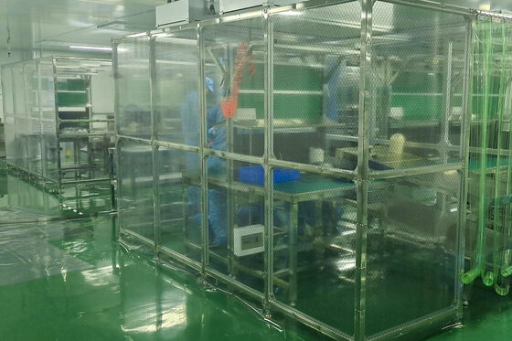 Niski Poziom Hałasu ≤ 60 dB Kabina Czysta z Filtrem H14 HEPA i Oświetleniem LED do Oczyszczania dla Laboratoriów