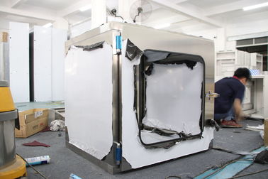 Lab Static Cleanroom Pass Box Sus201 220V 110V 50HZ Stal malowana proszkowo