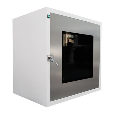 Mechaniczna blokada Cleanroom Pass Box 220V z osadzonymi drzwiami