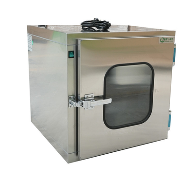 SUS304 Static Cleanroom Pass Box Lampa UV 220 V Hermetyczne uszczelnienie EVA