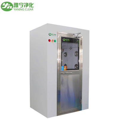 YANING Custom Made Design Dobra cena Double Blowing Industrial Cleanroom Prysznic powietrzny z dyszą ze stali nierdzewnej